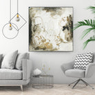 Friendship III by Joyce Combs on GIANT ART - gold abstract abstract