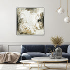 Friendship III by Joyce Combs on GIANT ART - gold abstract abstract