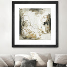 Friendship III by Joyce Combs on GIANT ART - gold abstract abstract