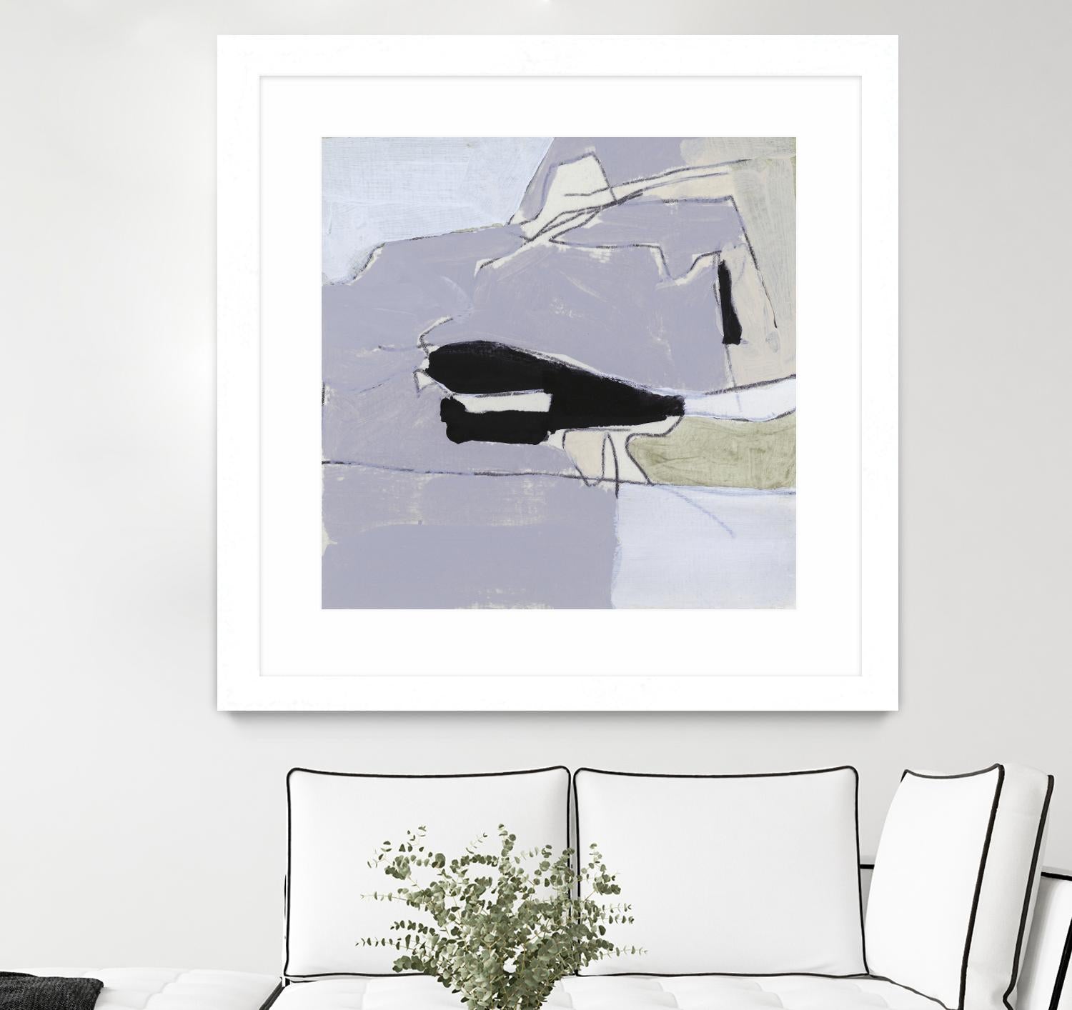 Grey Landscape I by Bellissimo Art on GIANT ART - beige abstract abstract