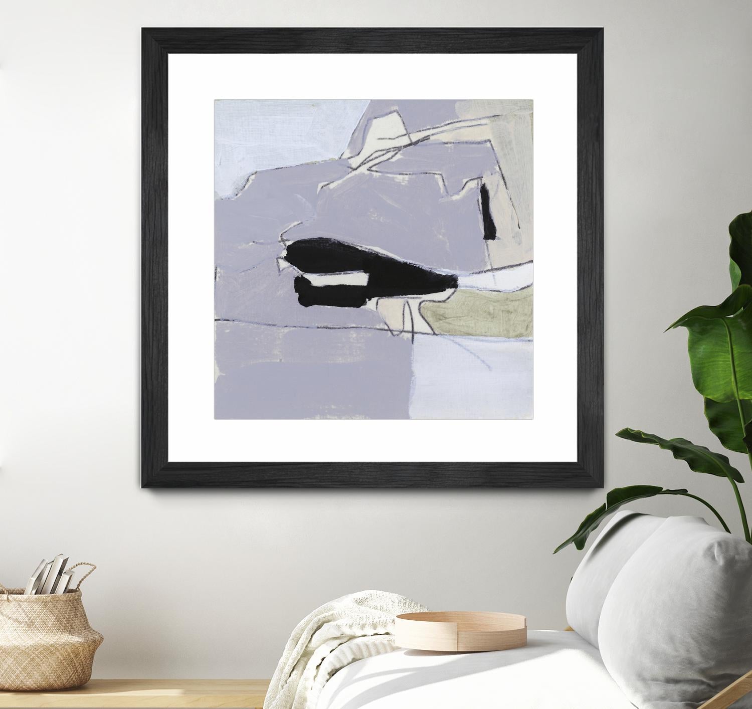 Grey Landscape I by Bellissimo Art on GIANT ART - beige abstract abstract