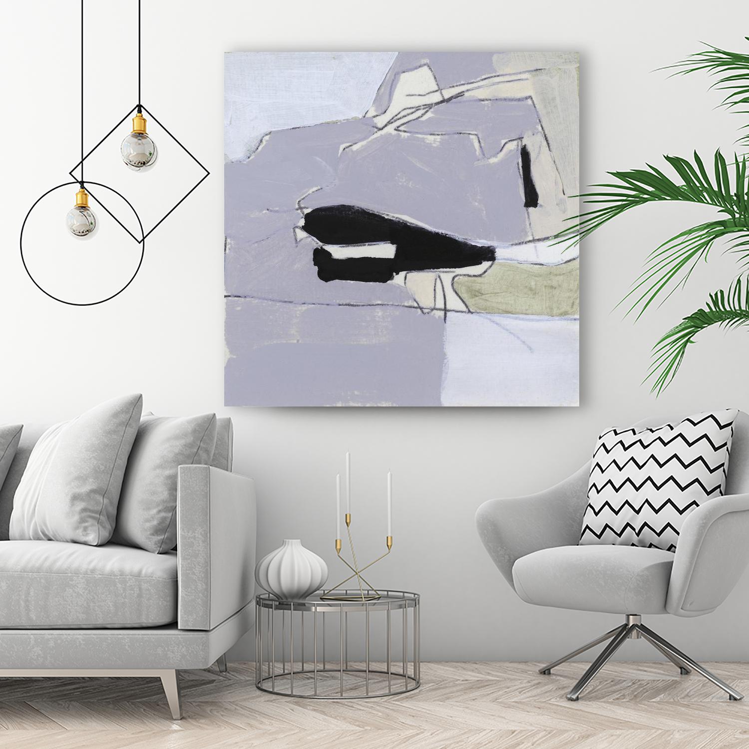 Grey Landscape I by Bellissimo Art on GIANT ART - beige abstract abstract