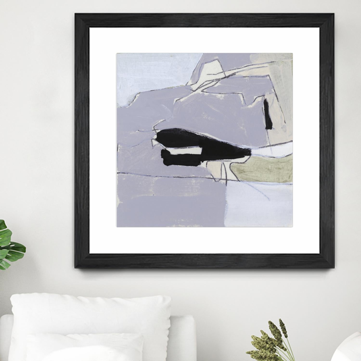 Grey Landscape I by Bellissimo Art on GIANT ART - beige abstract abstract