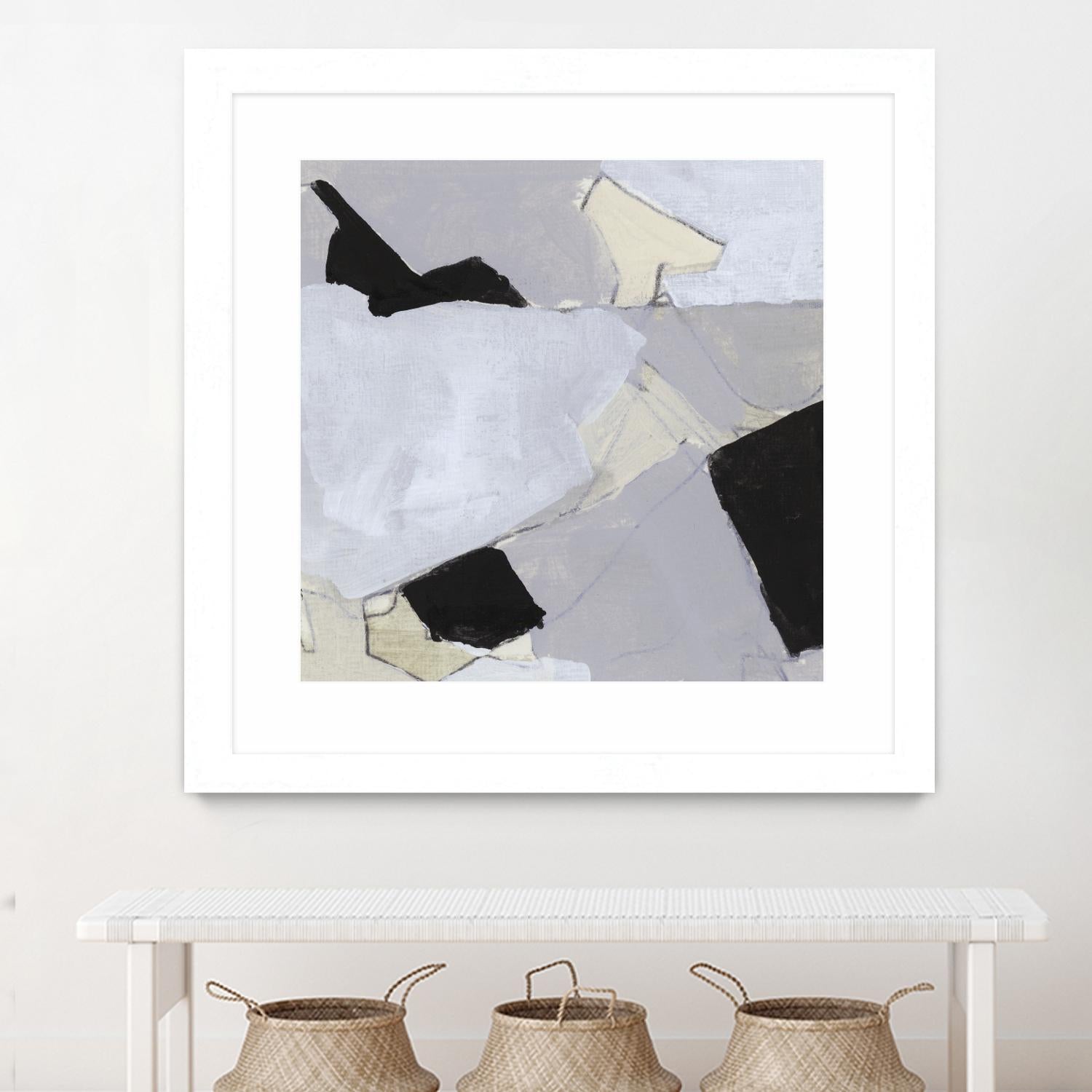 Grey Landscape V by Bellissimo Art on GIANT ART - white abstract abstract