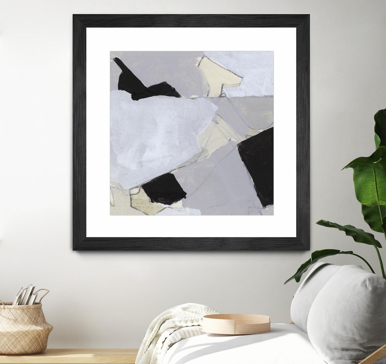 Grey Landscape V by Bellissimo Art on GIANT ART - white abstract abstract