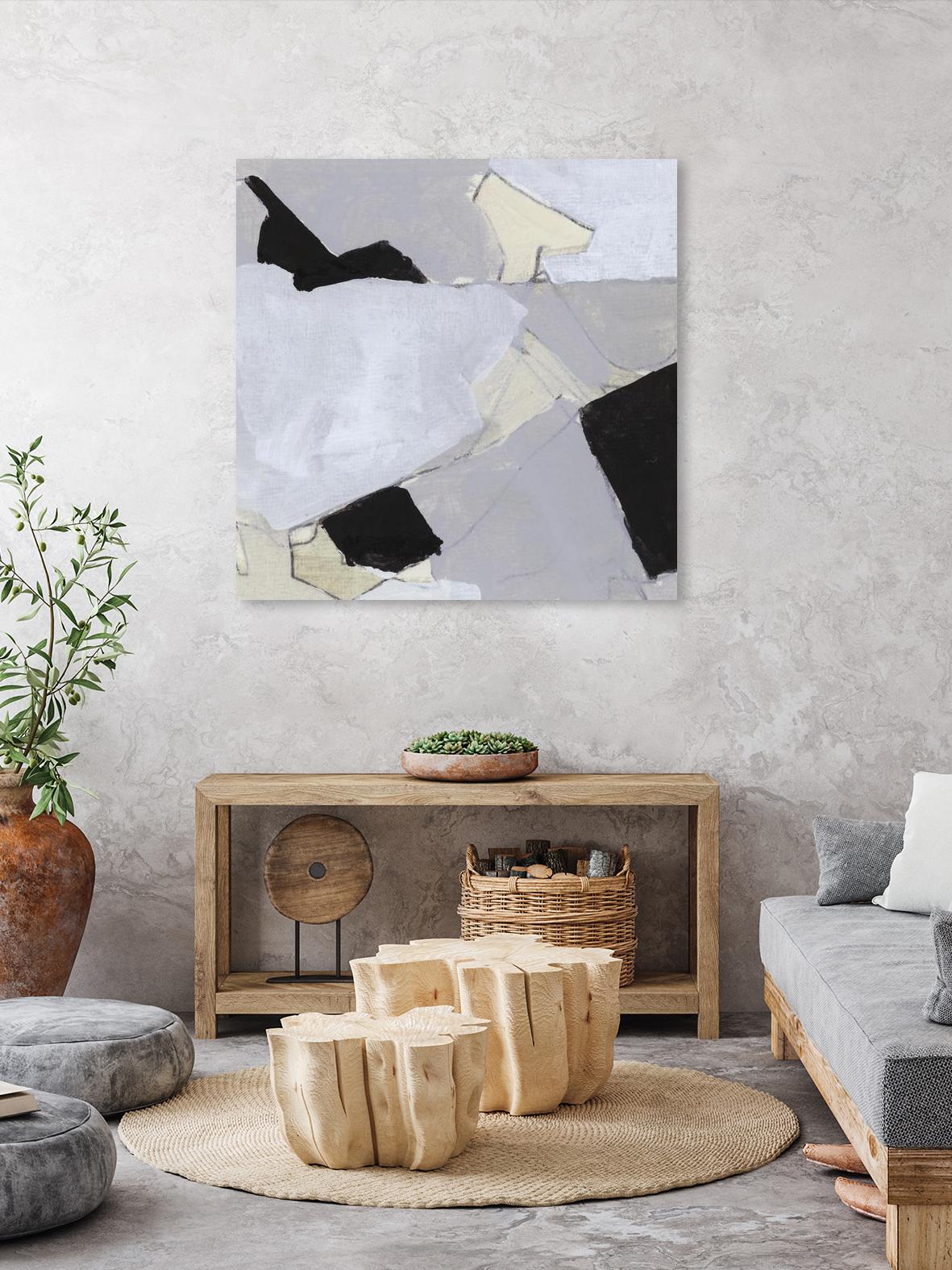 Grey Landscape V by Bellissimo Art on GIANT ART - white abstract abstract