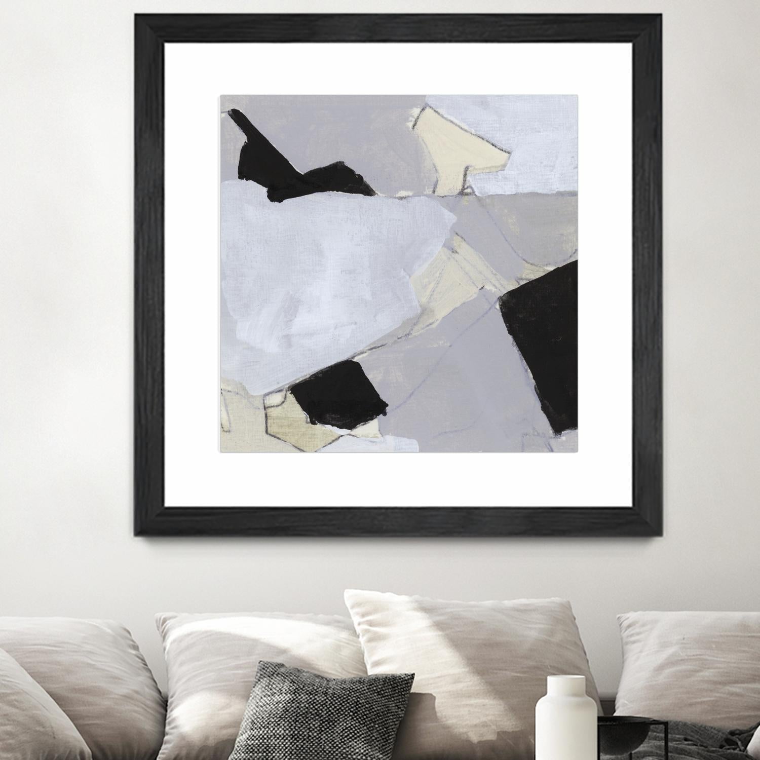 Grey Landscape V by Bellissimo Art on GIANT ART - white abstract abstract