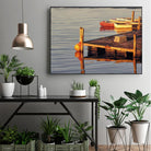 In the Golden Light II by Emily Kalina on GIANT ART - beige coastal & tropical relaxing