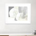 Neutral Curves I by Jennifer Goldberger on GIANT ART - grey  abstract abstract