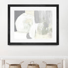 Neutral Curves I by Jennifer Goldberger on GIANT ART - grey  abstract abstract
