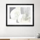 Neutral Curves I by Jennifer Goldberger on GIANT ART - grey  abstract abstract