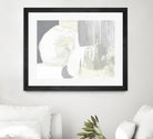 Neutral Curves I by Jennifer Goldberger on GIANT ART - grey  abstract abstract