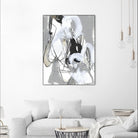 Tangled Threads III by June Vess on GIANT ART - black  abstract abstract