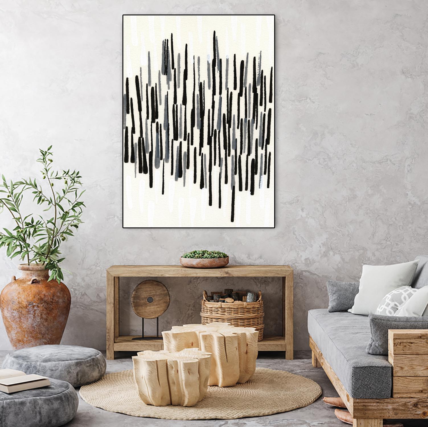 Tonal II by Jodi Fuchs on GIANT ART - beige abstract abstract