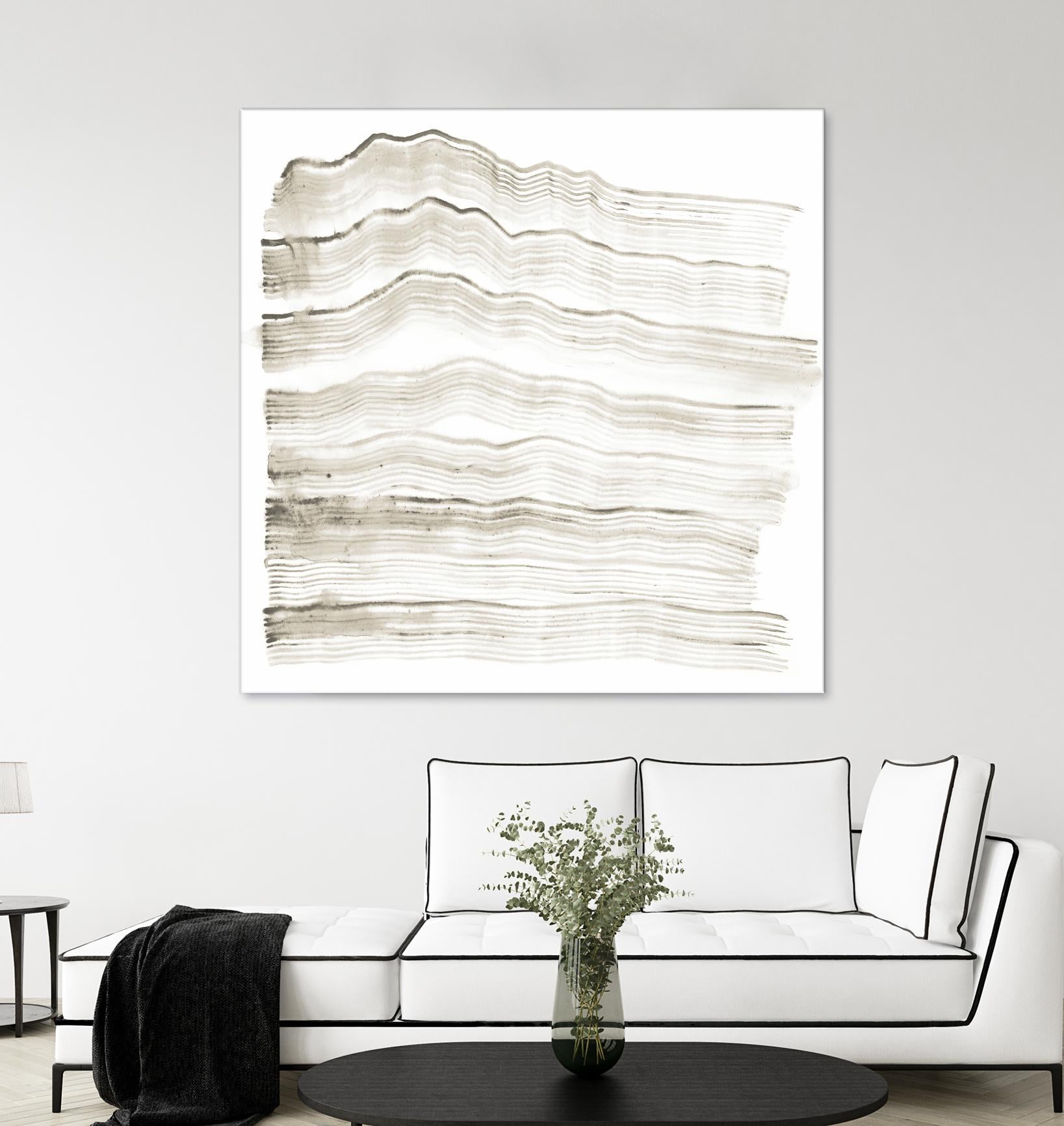 Accordion Shift IV by Vanna Lam on GIANT ART - white abstract abstract