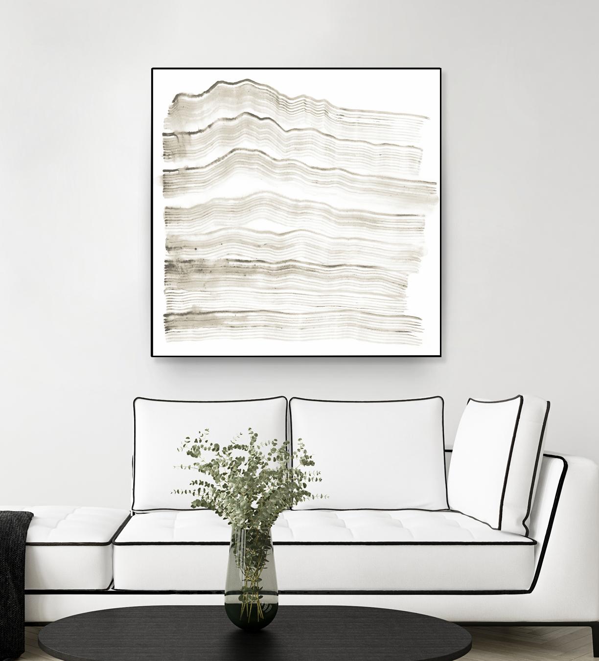 Accordion Shift IV by Vanna Lam on GIANT ART - white abstract abstract