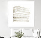 Accordion Shift IV by Vanna Lam on GIANT ART - white abstract abstract