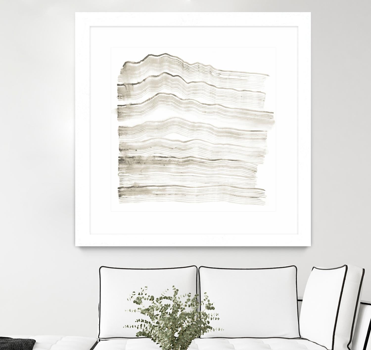 Accordion Shift IV by Vanna Lam on GIANT ART - white abstract abstract