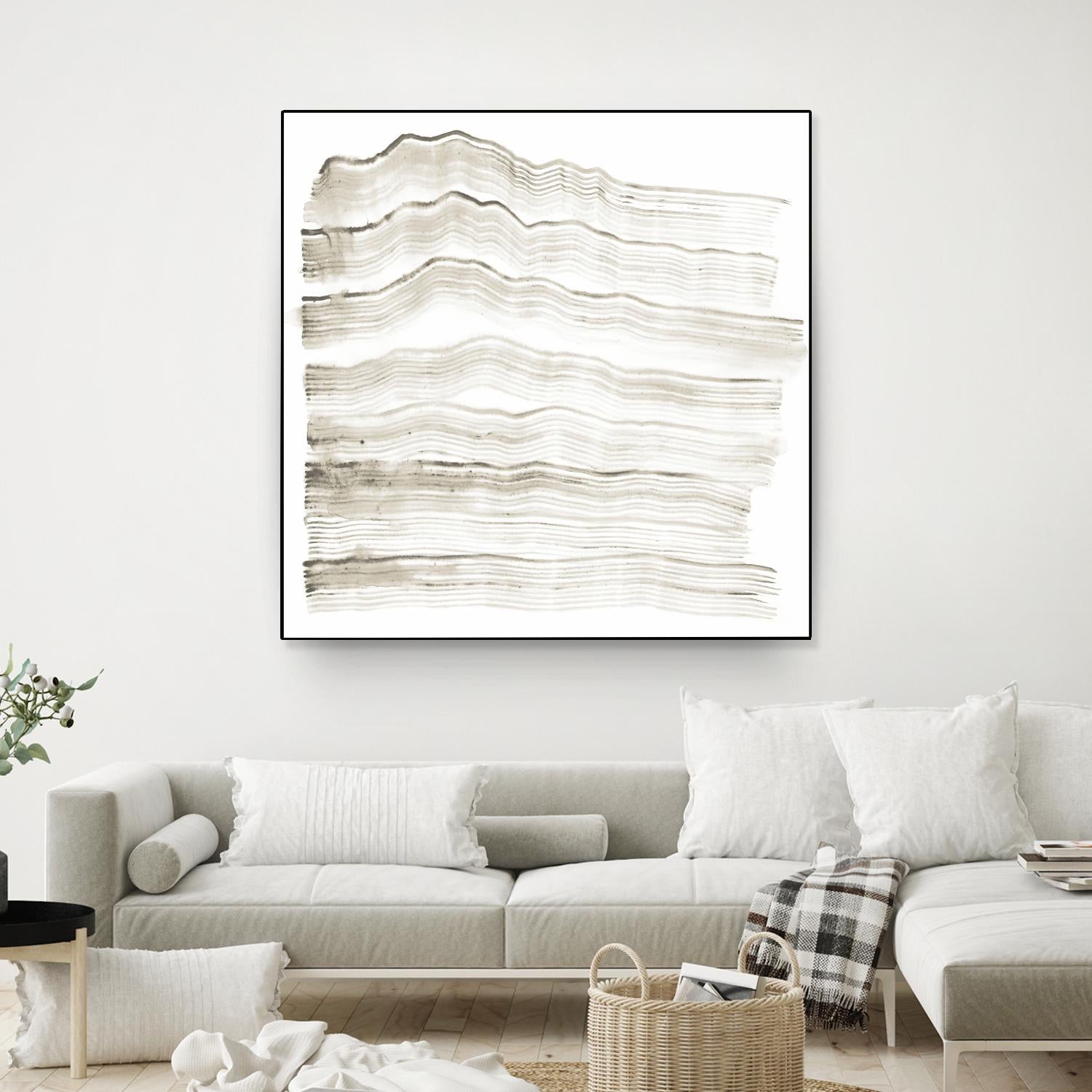 Accordion Shift IV by Vanna Lam on GIANT ART - white abstract abstract
