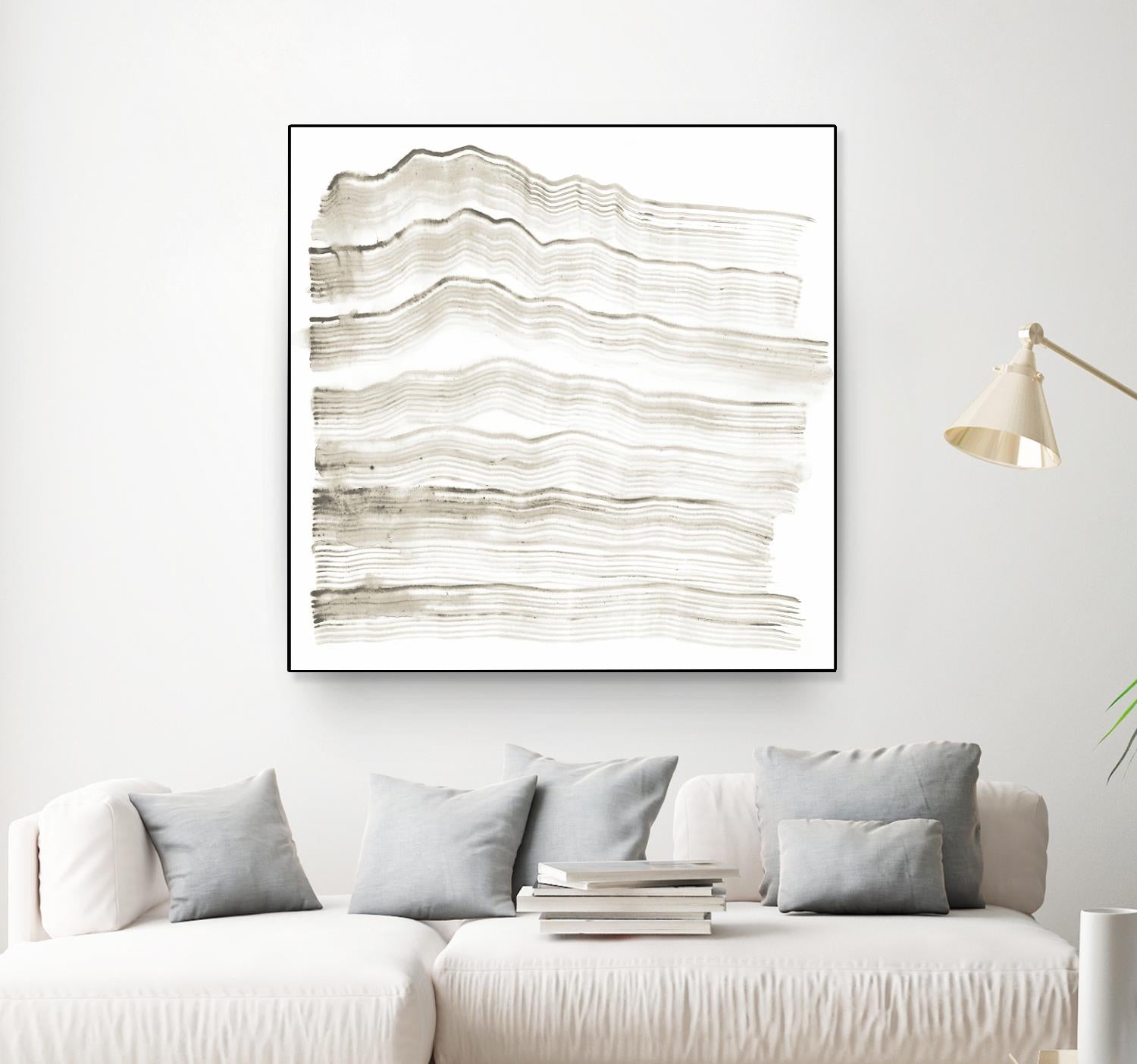 Accordion Shift IV by Vanna Lam on GIANT ART - white abstract abstract
