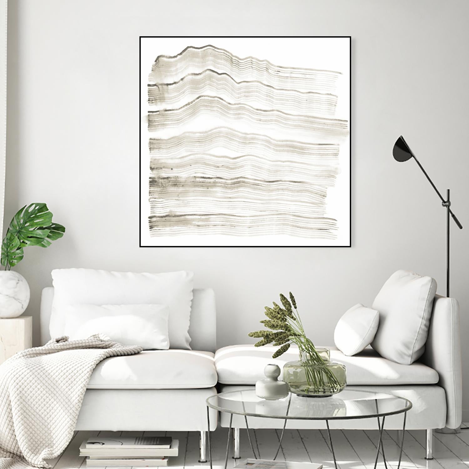 Accordion Shift IV by Vanna Lam on GIANT ART - white abstract abstract