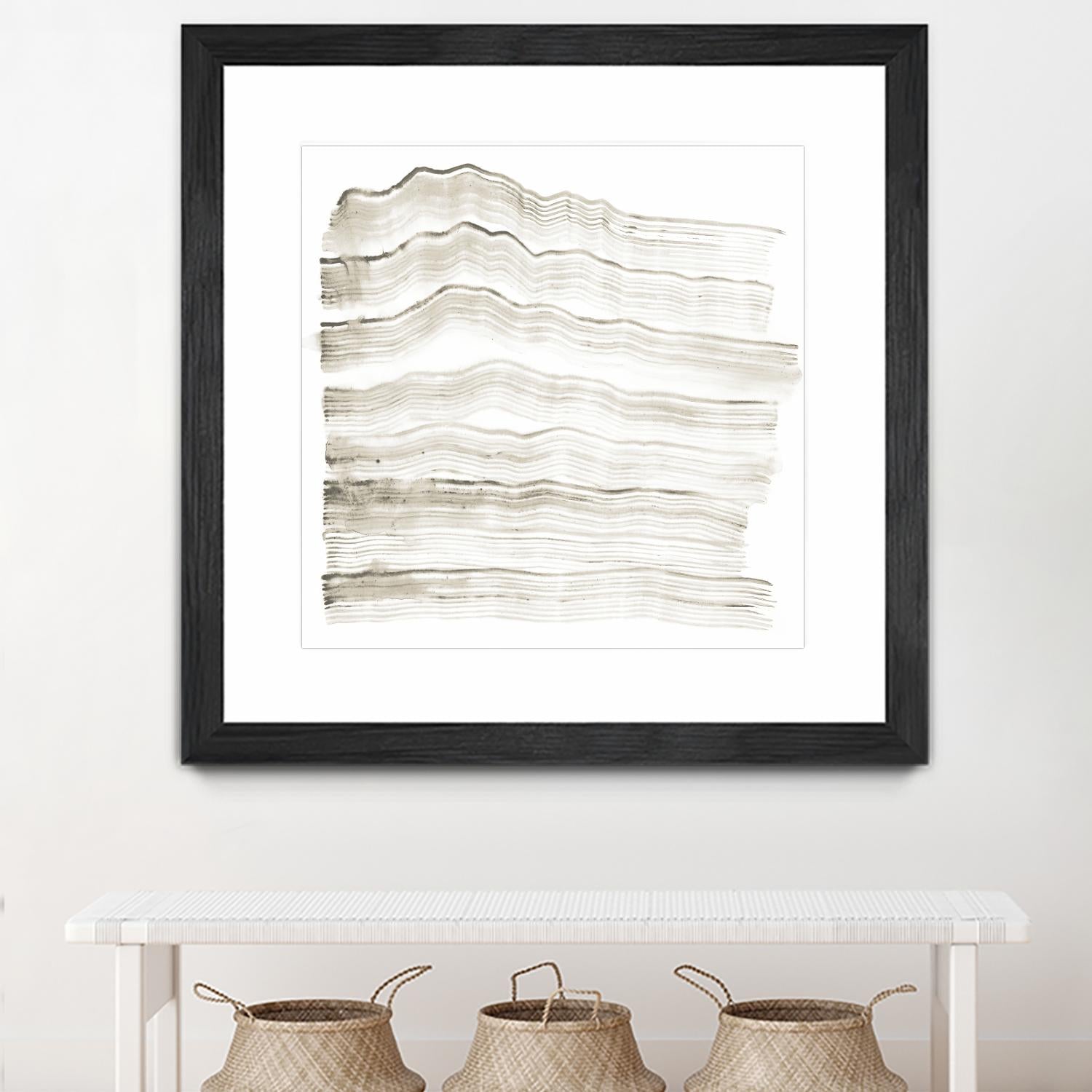 Accordion Shift IV by Vanna Lam on GIANT ART - white abstract abstract