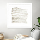 Accordion Shift IV by Vanna Lam on GIANT ART - white abstract abstract