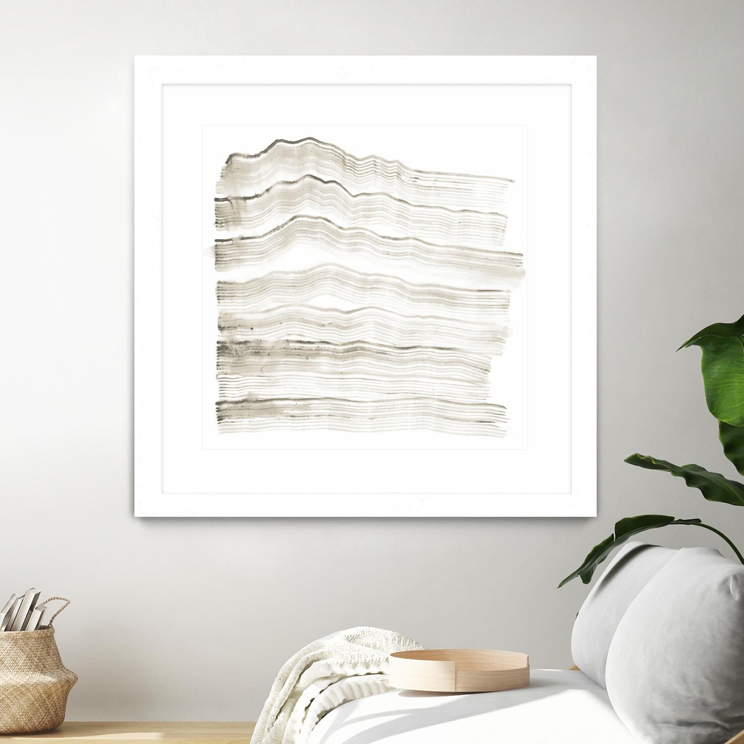 Accordion Shift IV by Vanna Lam on GIANT ART - white abstract abstract