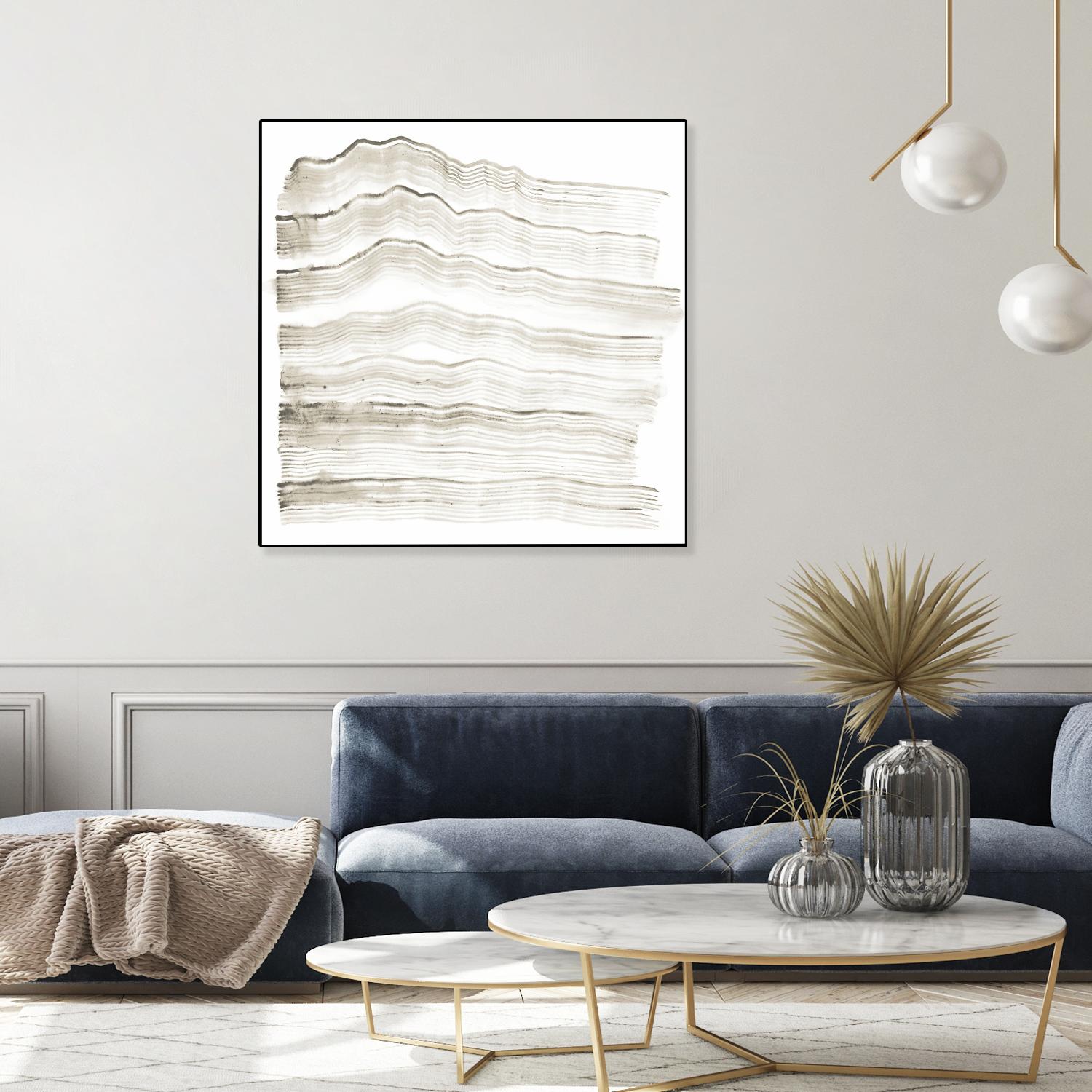 Accordion Shift IV by Vanna Lam on GIANT ART - white abstract abstract