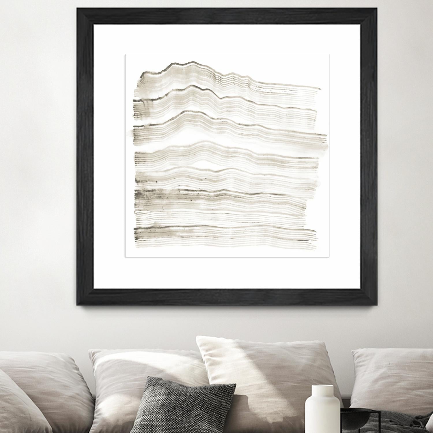 Accordion Shift IV by Vanna Lam on GIANT ART - white abstract abstract