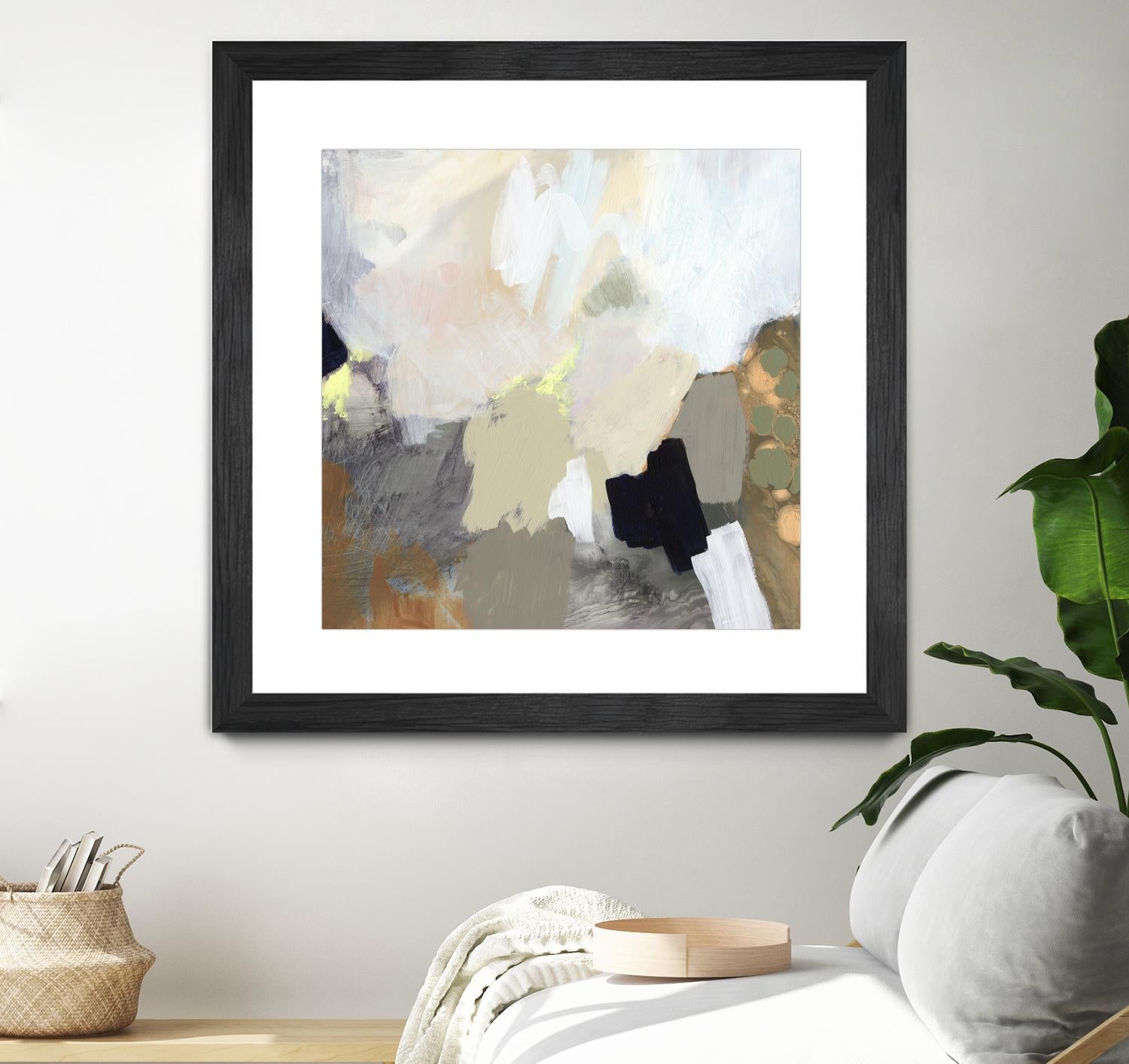 Alpenpass II by Victoria Barnes on GIANT ART - beige abstract abstract