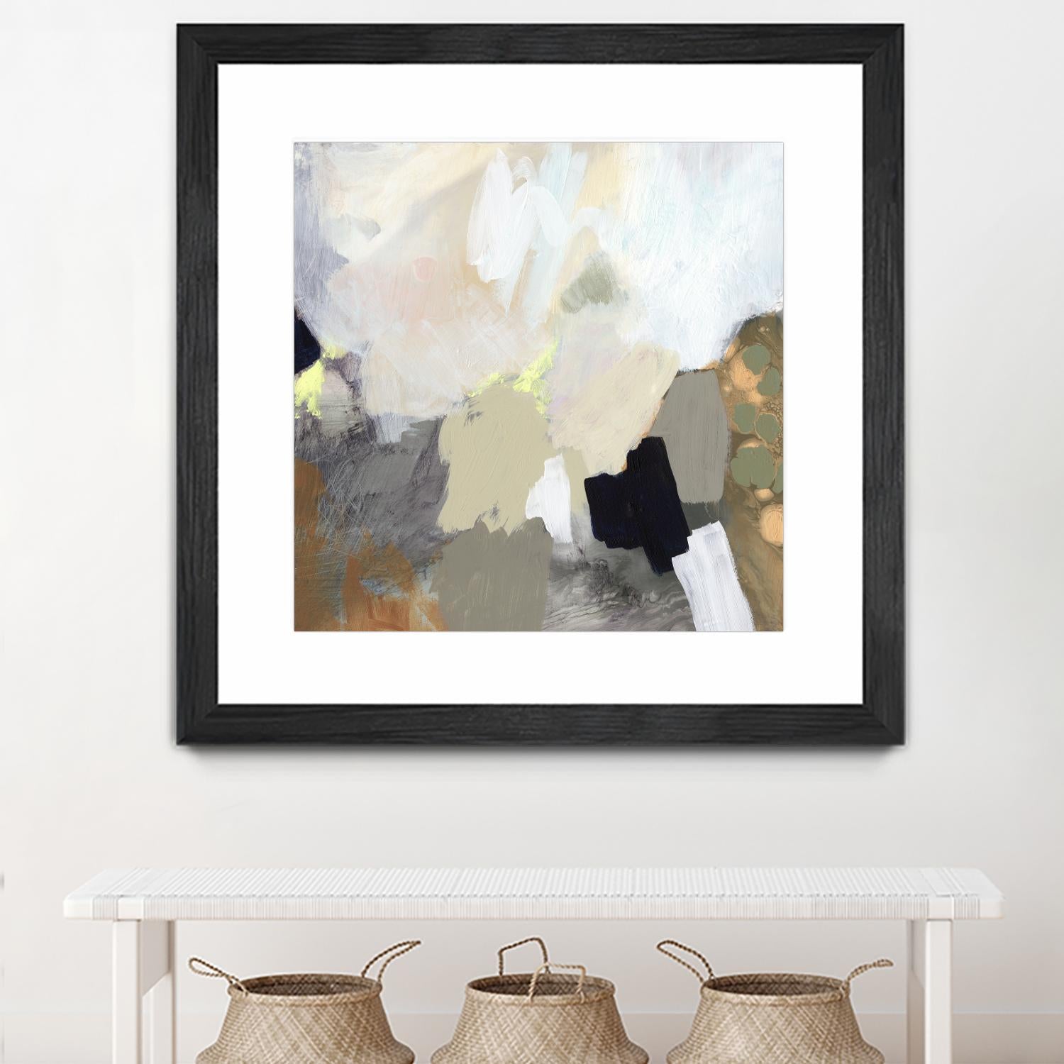 Alpenpass II by Victoria Barnes on GIANT ART - beige abstract abstract