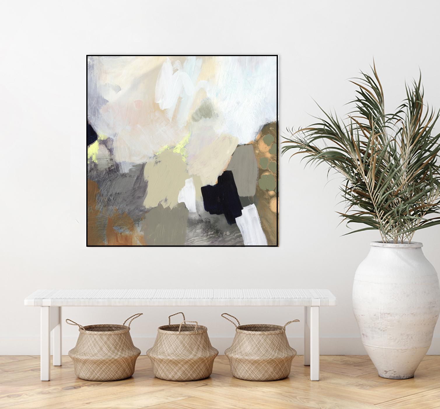 Alpenpass II by Victoria Barnes on GIANT ART - beige abstract abstract