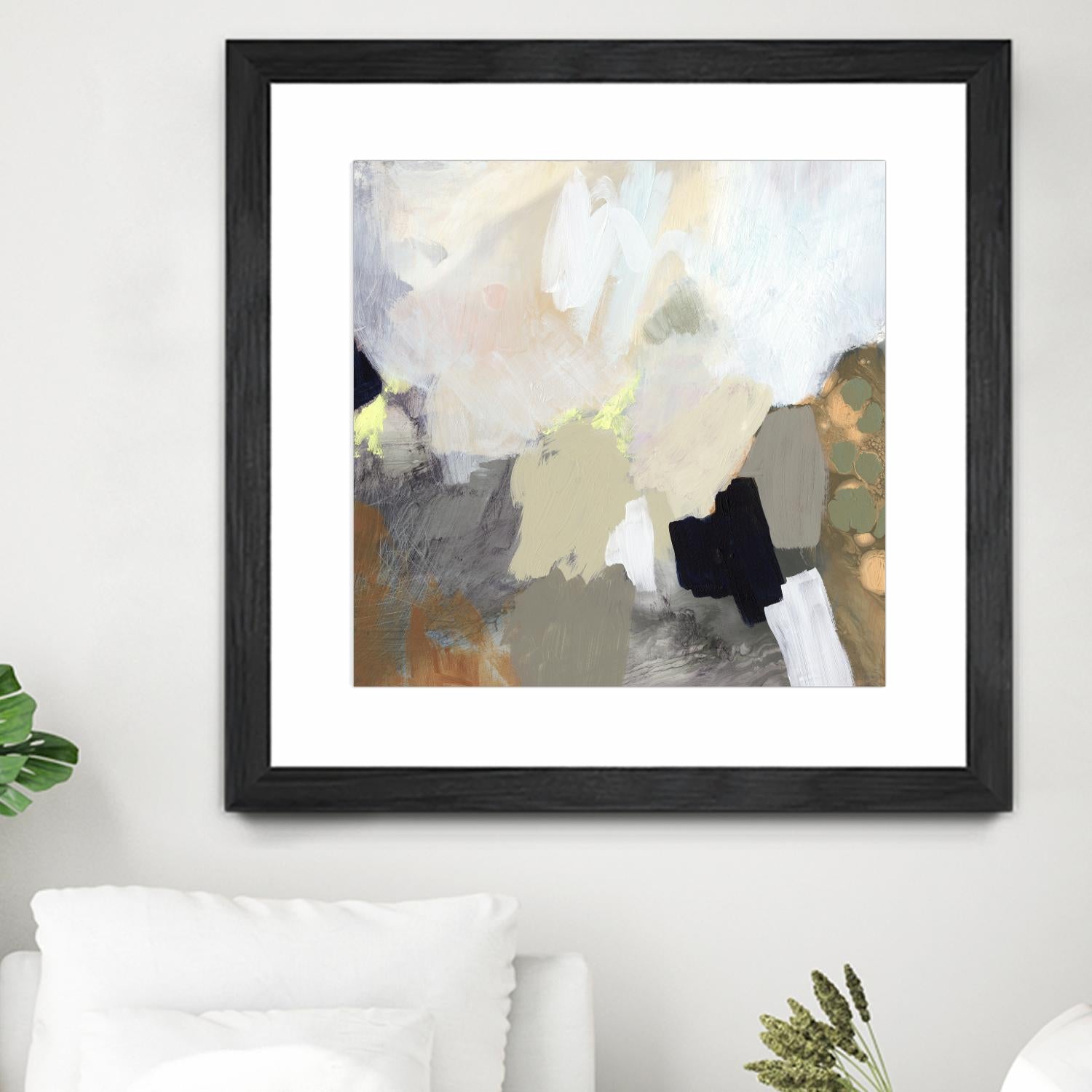 Alpenpass II by Victoria Barnes on GIANT ART - beige abstract abstract