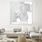 Composition Neutral I by Jennifer Goldberger on GIANT ART - white abstract abstract