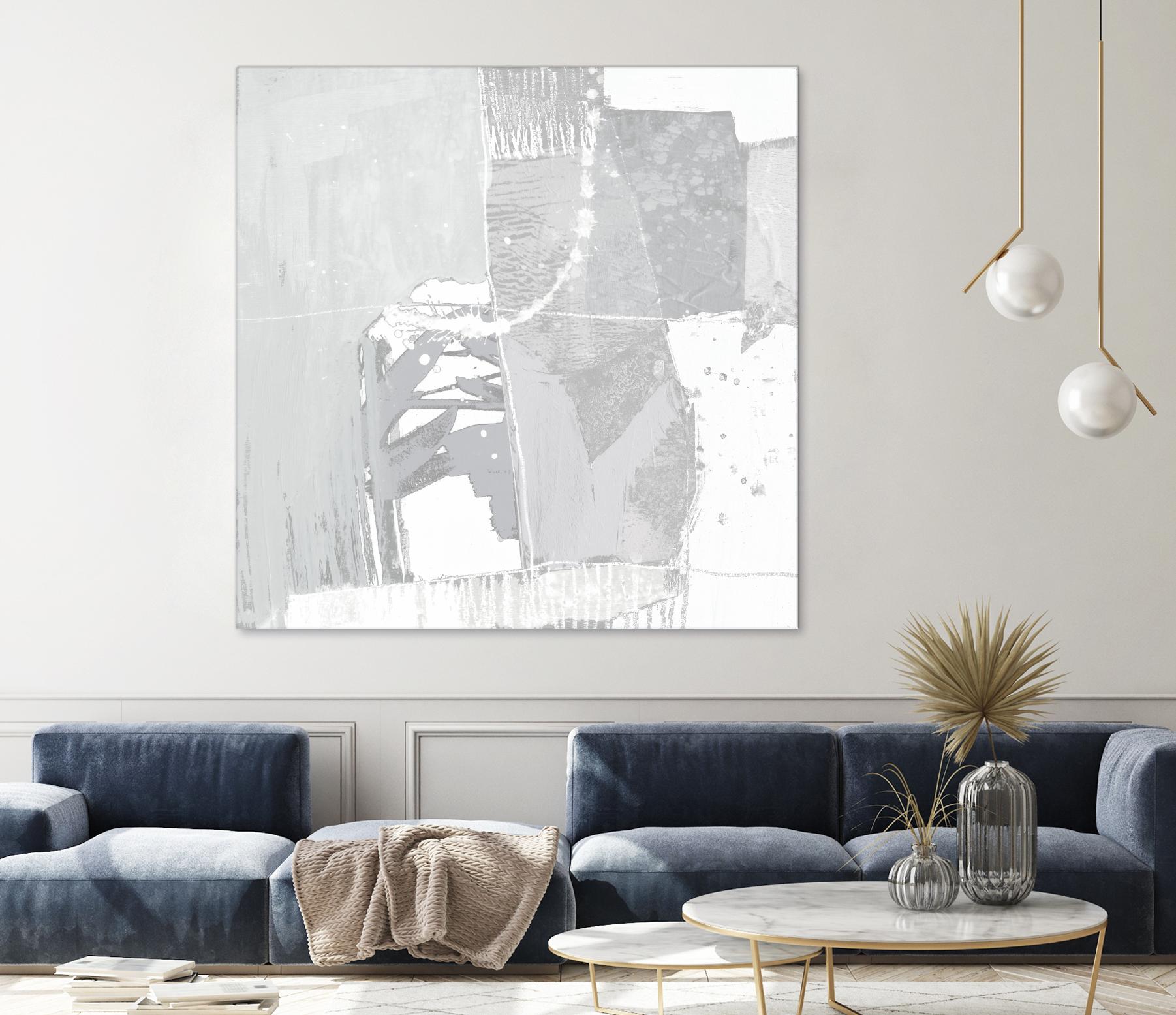 Composition Neutral I by Jennifer Goldberger on GIANT ART - white abstract abstract