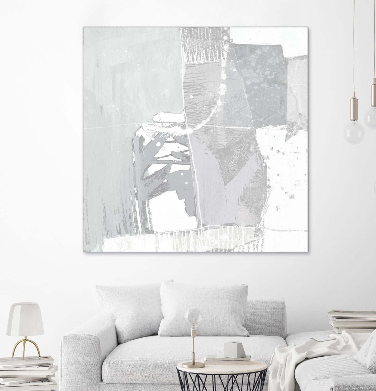 Composition Neutral I by Jennifer Goldberger on GIANT ART - white abstract abstract