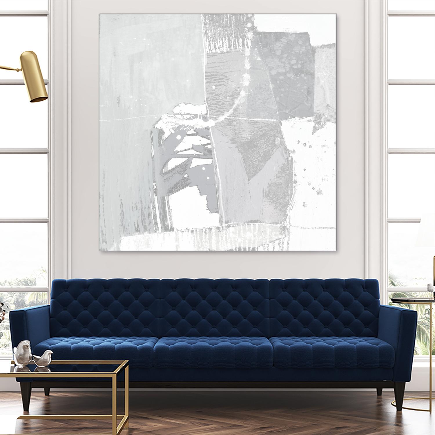 Composition Neutral I by Jennifer Goldberger on GIANT ART - white abstract abstract