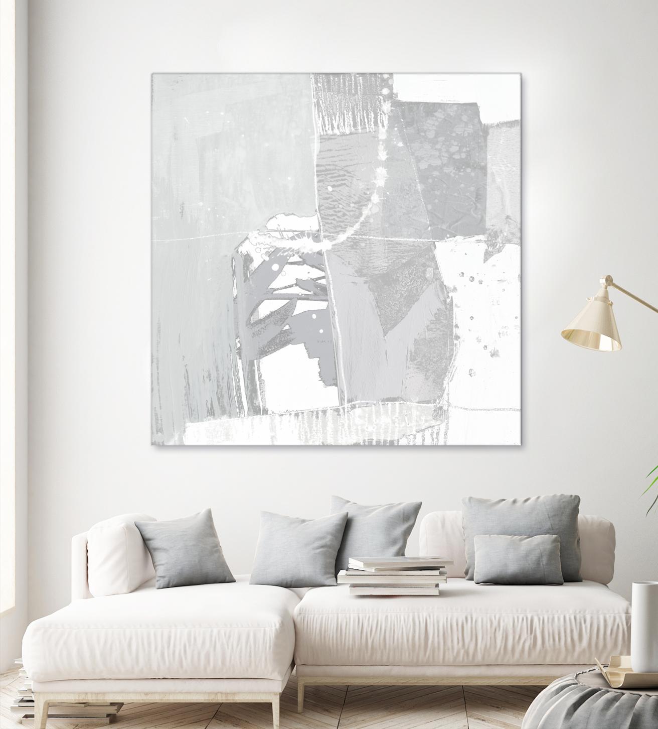 Composition Neutral I by Jennifer Goldberger on GIANT ART - white abstract abstract