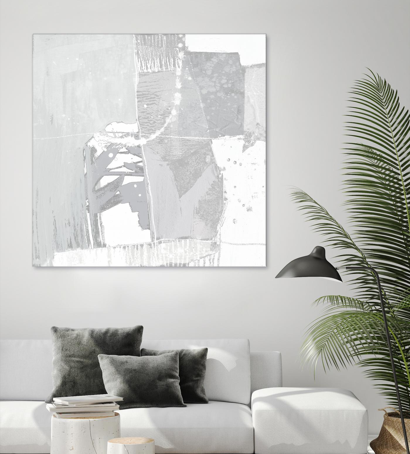 Composition Neutral I by Jennifer Goldberger on GIANT ART - white abstract abstract
