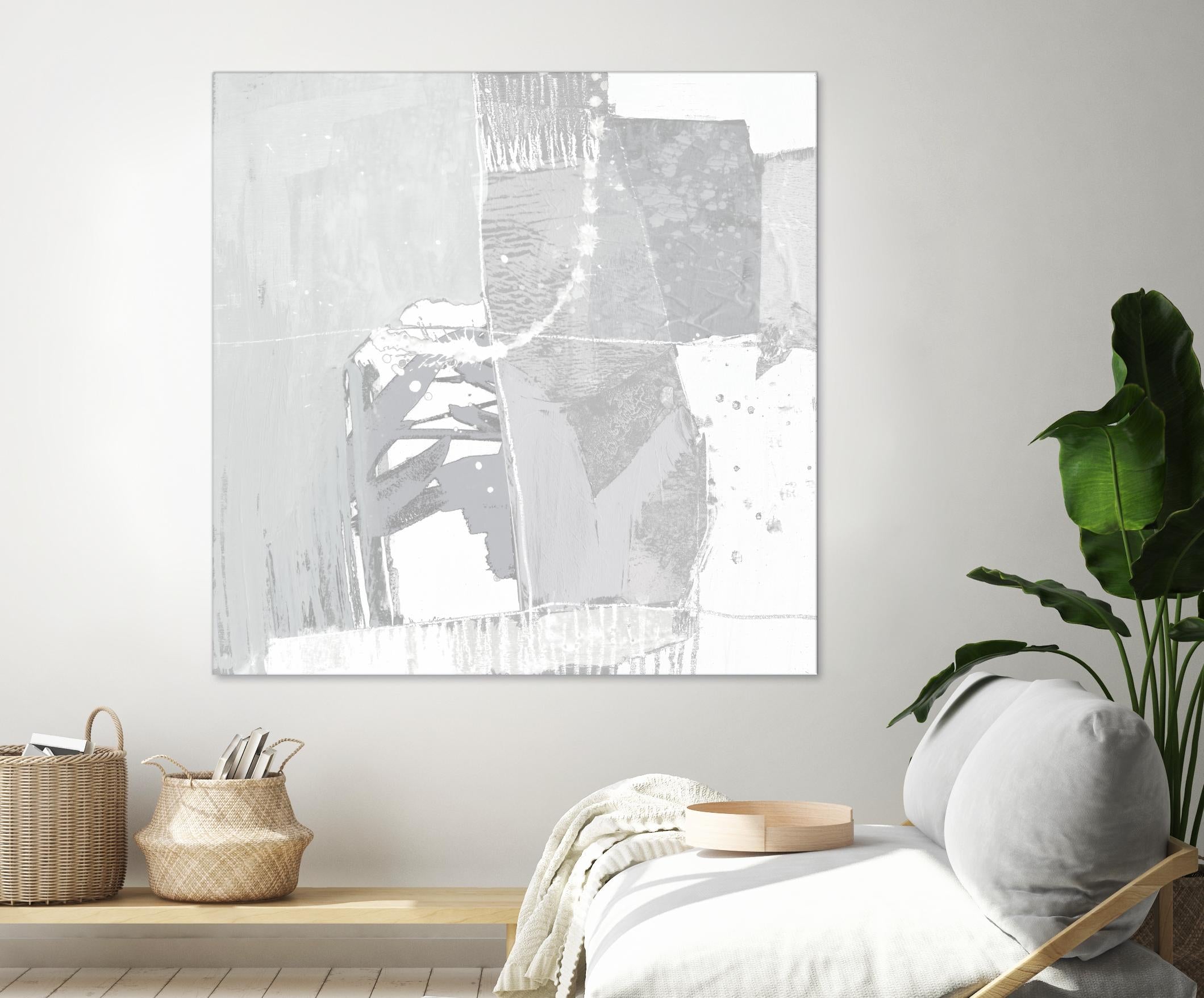 Composition Neutral I by Jennifer Goldberger on GIANT ART - white abstract abstract