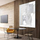 Composition Neutral I by Jennifer Goldberger on GIANT ART - white abstract abstract