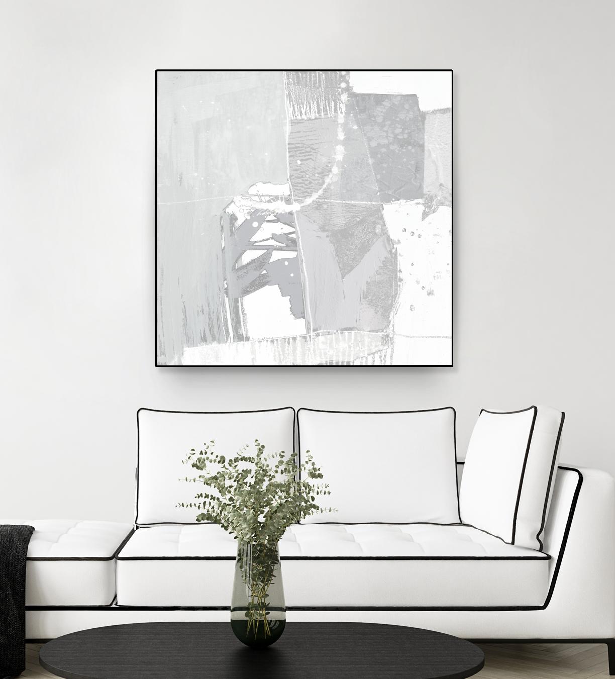 Composition Neutral I by Jennifer Goldberger on GIANT ART - white abstract abstract