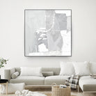 Composition Neutral I by Jennifer Goldberger on GIANT ART - white abstract abstract