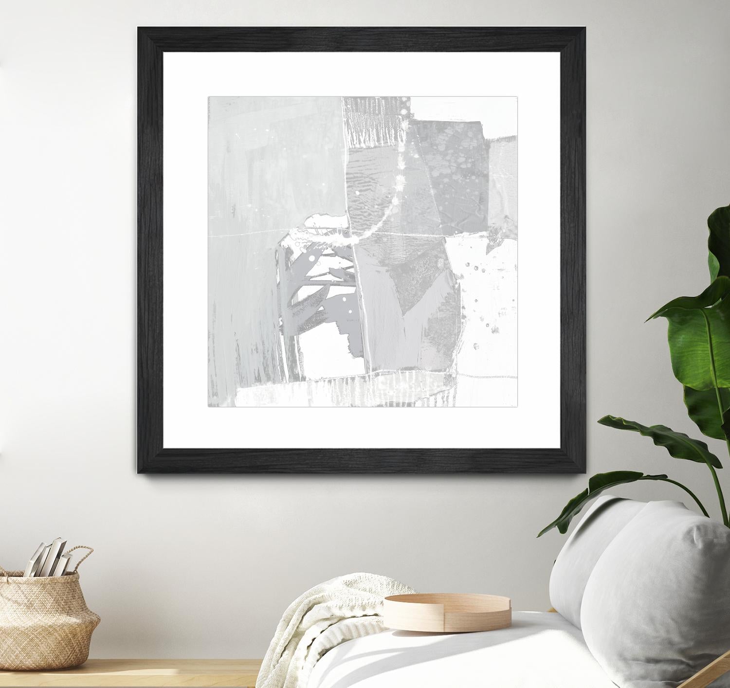 Composition Neutral I by Jennifer Goldberger on GIANT ART - white abstract abstract