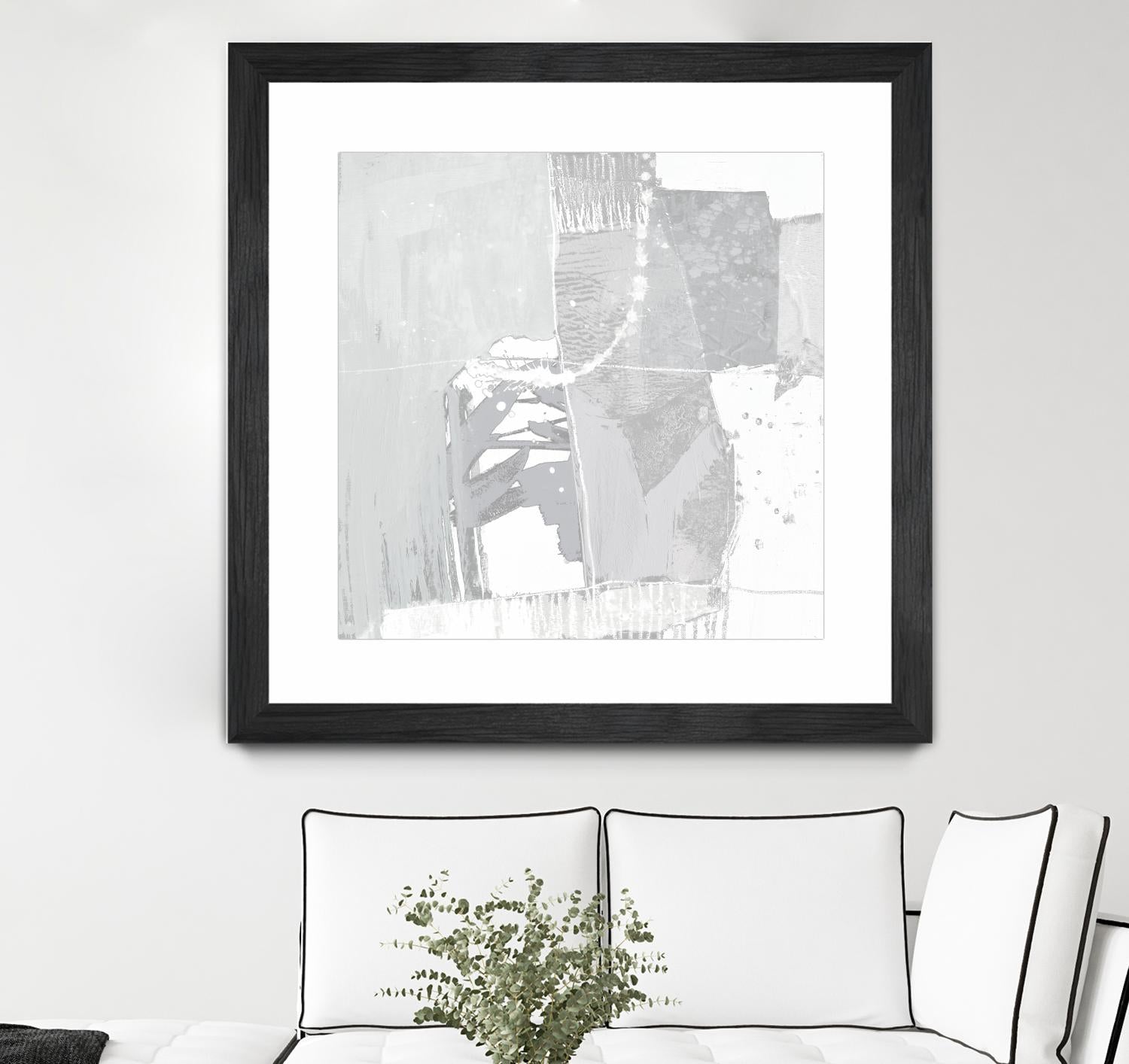 Composition Neutral I by Jennifer Goldberger on GIANT ART - white abstract abstract