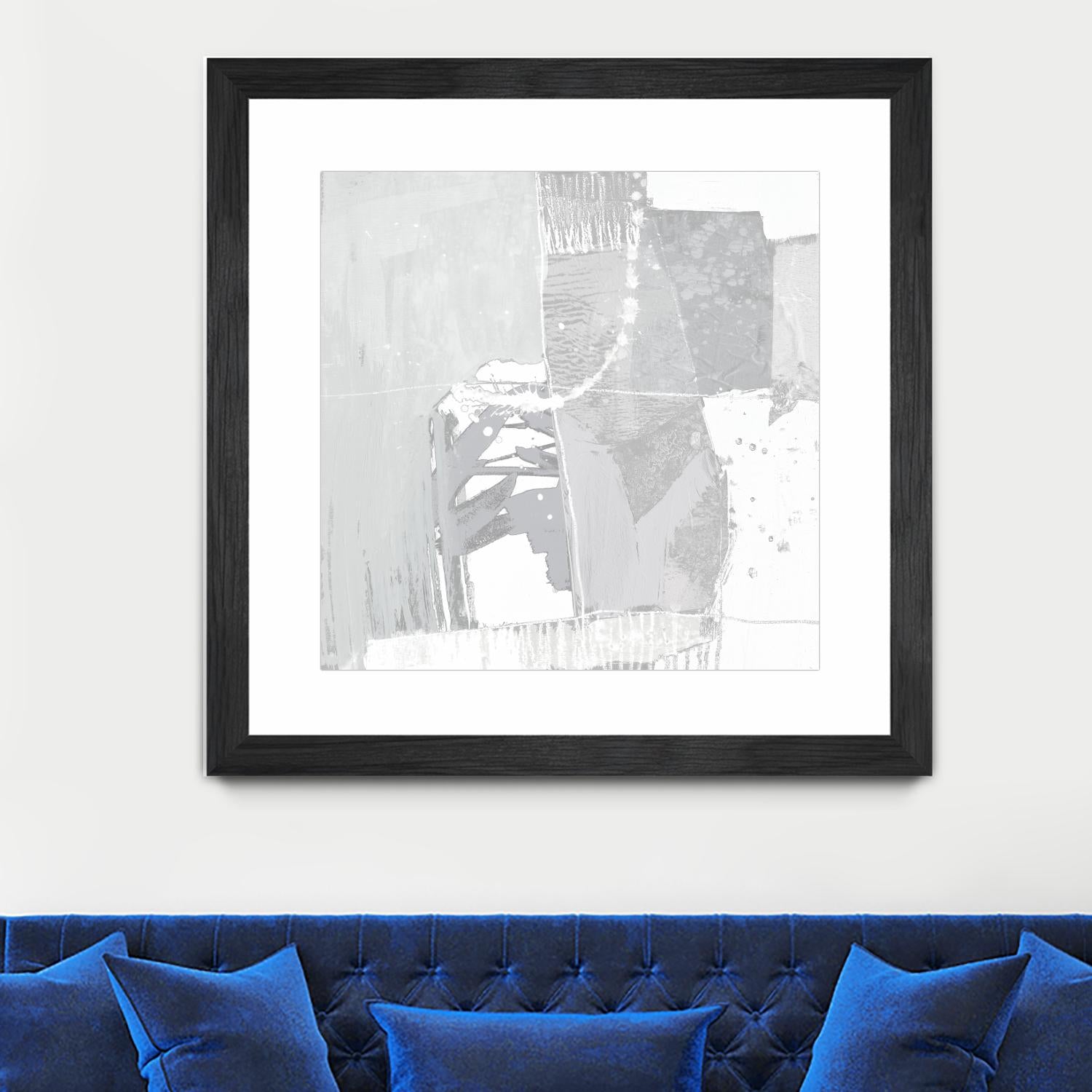 Composition Neutral I by Jennifer Goldberger on GIANT ART - white abstract abstract