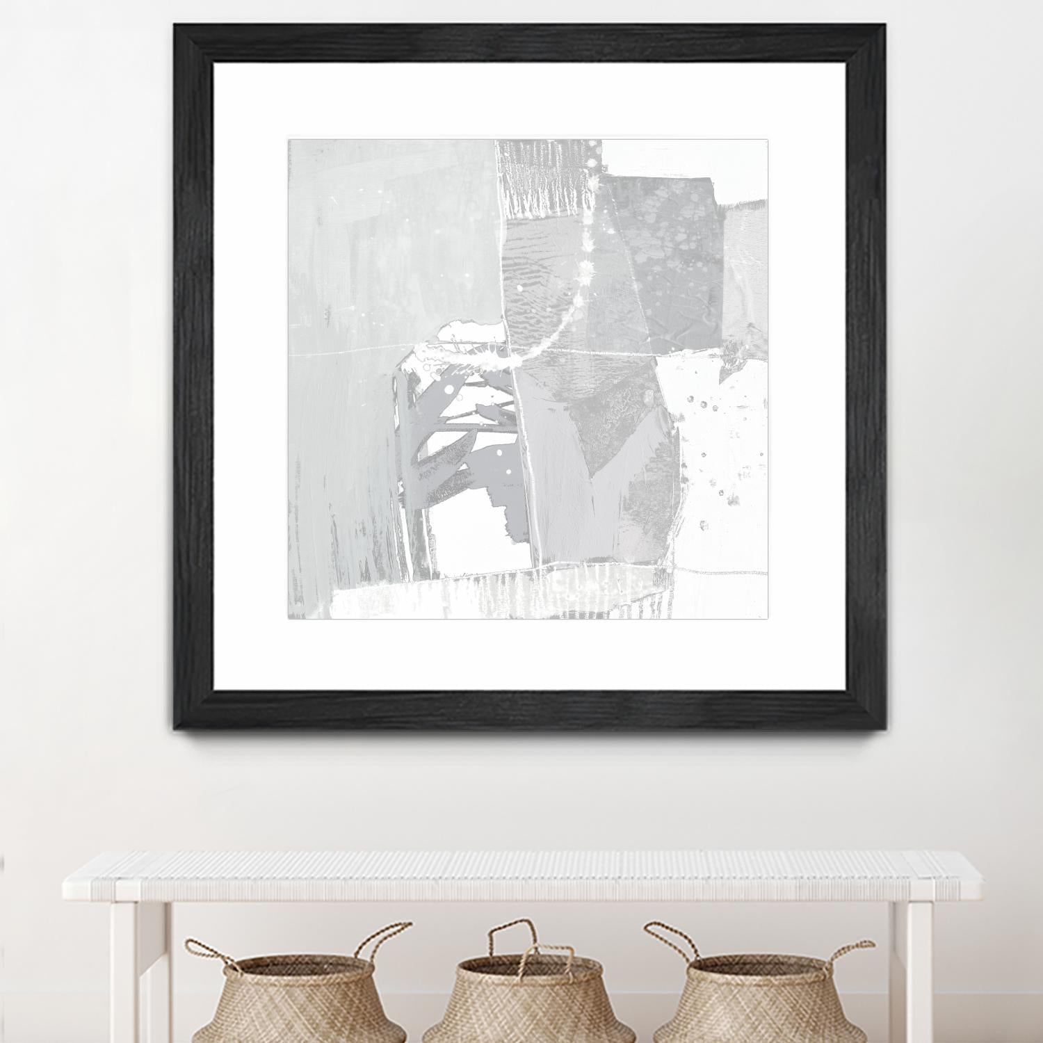 Composition Neutral I by Jennifer Goldberger on GIANT ART - white abstract abstract