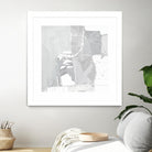 Composition Neutral I by Jennifer Goldberger on GIANT ART - white abstract abstract