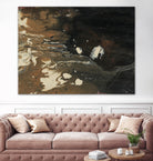 Dark Flow II by Regina Moore on GIANT ART - beige abstract abstract